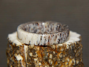 Antler Ring - "Natural" Deer Antler - artisan-antler-rings